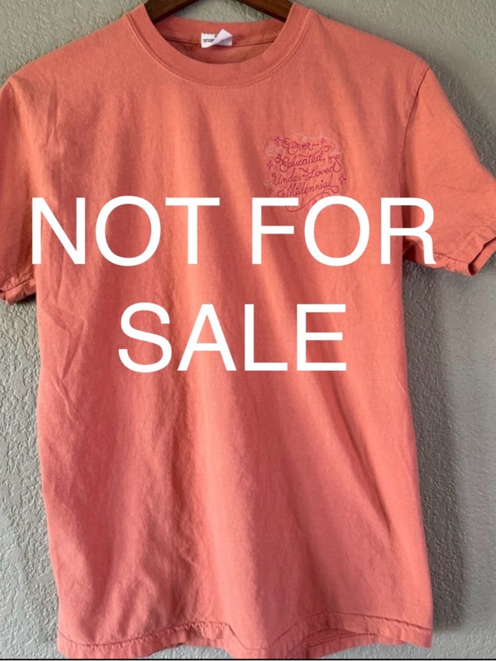 Not for sale Everyday Short Sleeve Crewneck Tee - Coral